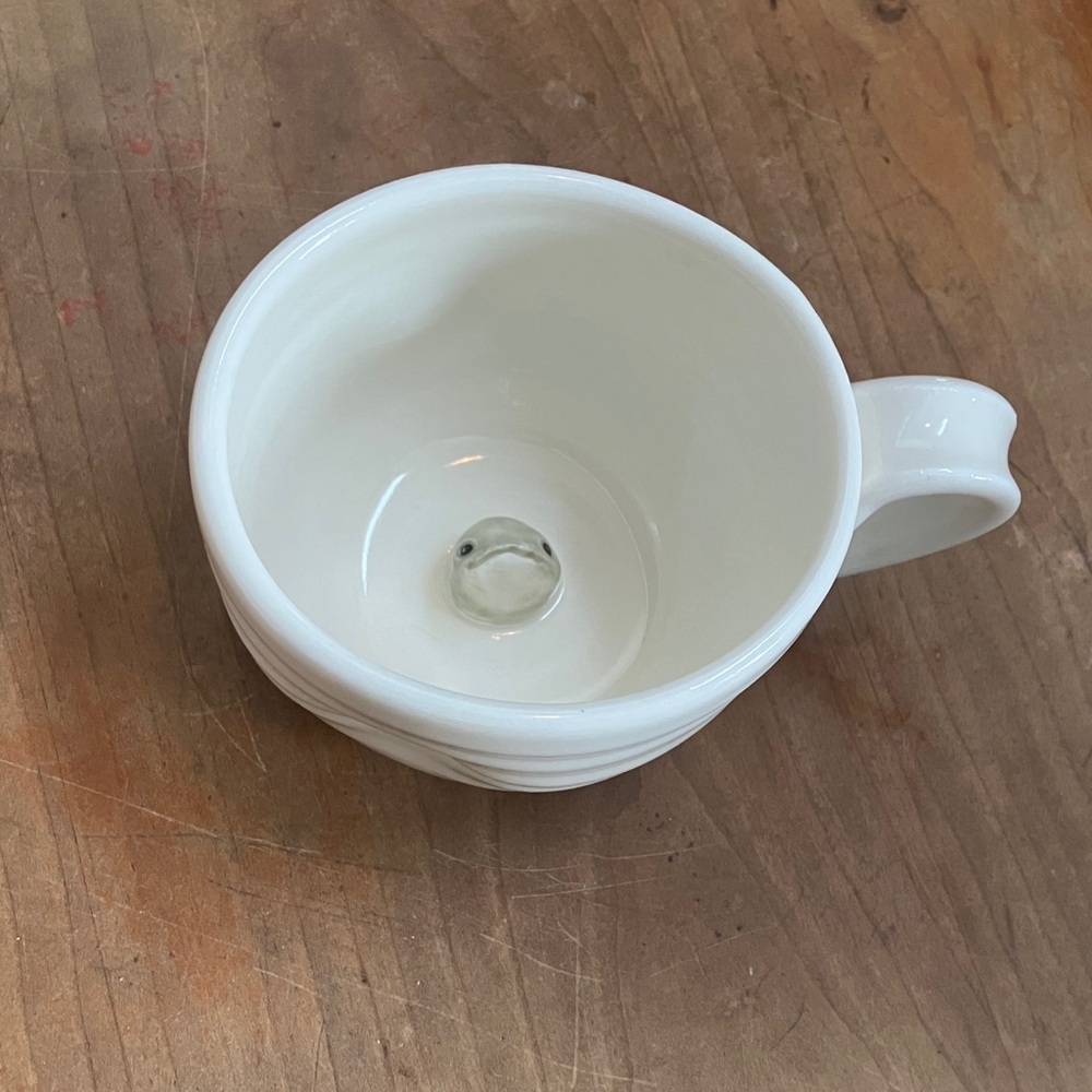 Handmade dolphin pop up coffee / tea Mug
